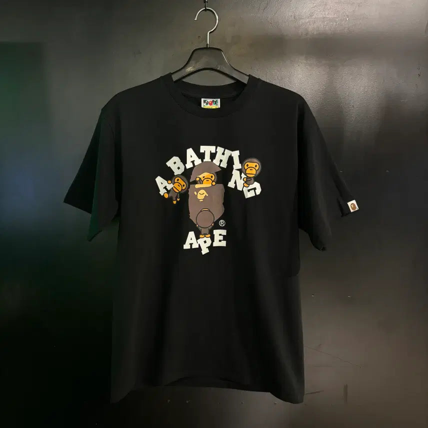 [BUNJANG] BAPE Short Sleeve T-Shirt Size L / 베이프 반팔