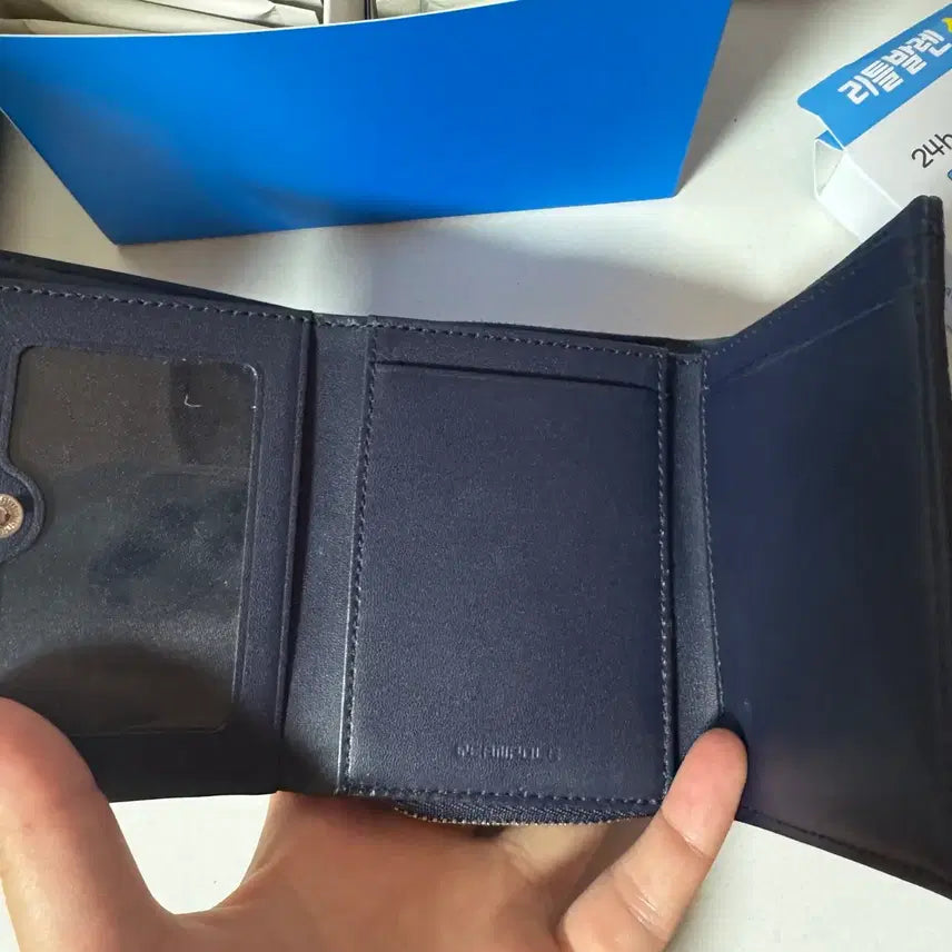 [BUNJANG] Beanpole Mini Bean Zipper Wallet / 빈폴 미니 빈 지퍼돌이 지갑