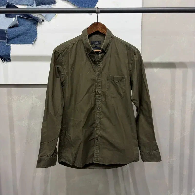 [BUNJANG] Musinsa Standard Basic Regular Fit Pocket Shirt / (95) 무신사스탠다드 무탠다드 베이직 레귤러핏 포켓 셔츠 남방