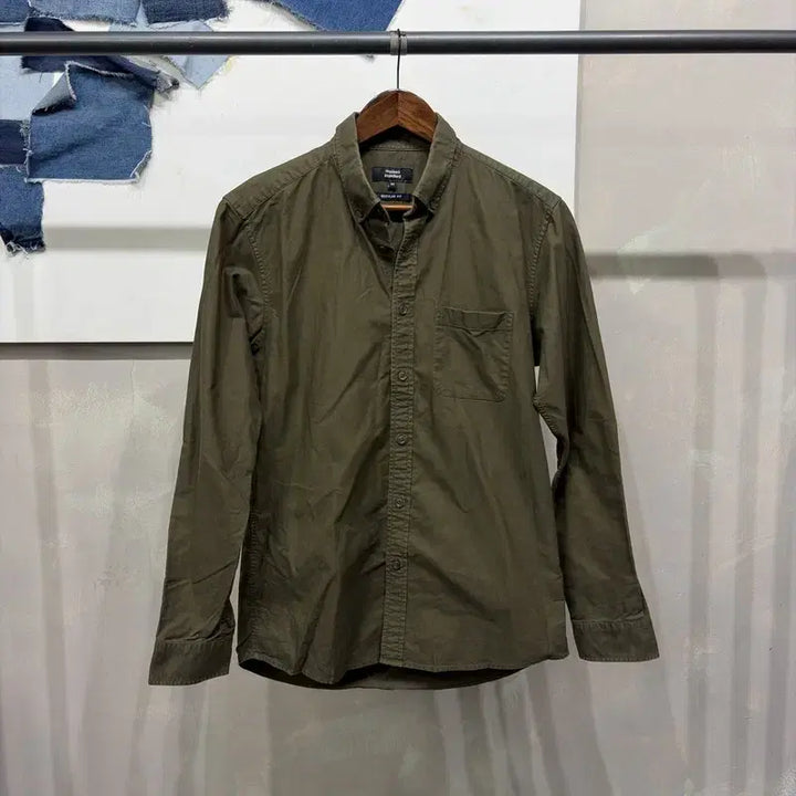 [BUNJANG] Musinsa Standard Basic Regular Fit Pocket Shirt / (95) 무신사스탠다드 무탠다드 베이직 레귤러핏 포켓 셔츠 남방