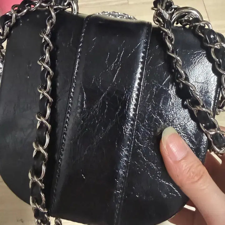 [BUNJANG] Cardinal Red Monk Bag Black / 카디널레드 멍크백 블랙