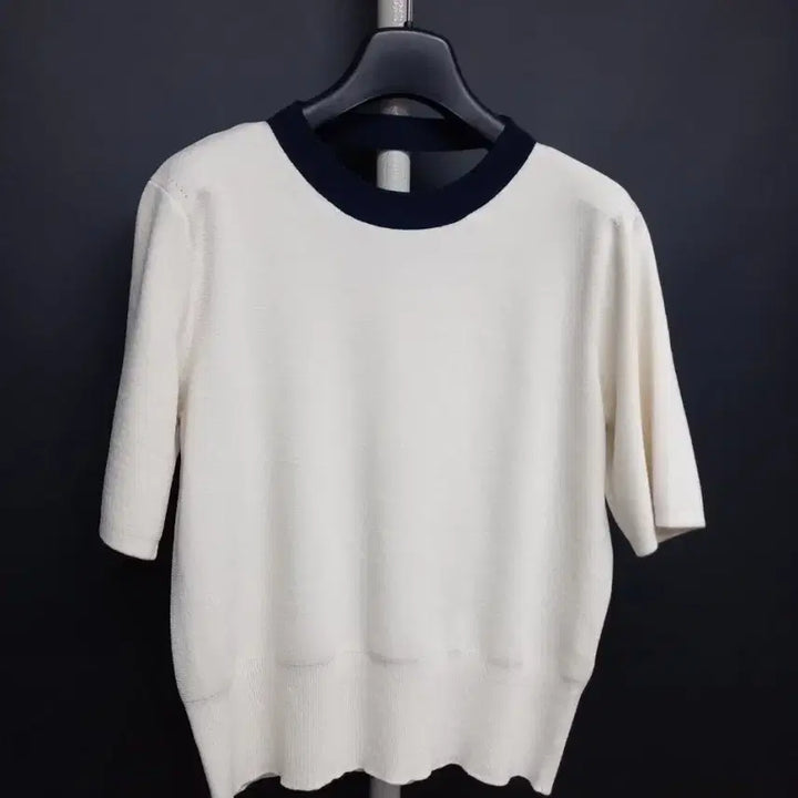 [BUNJANG] SJSJ Rayon Knit Short Blouse / SJSJ 춘하추 레이온 니트 숏 블라우스 44-66