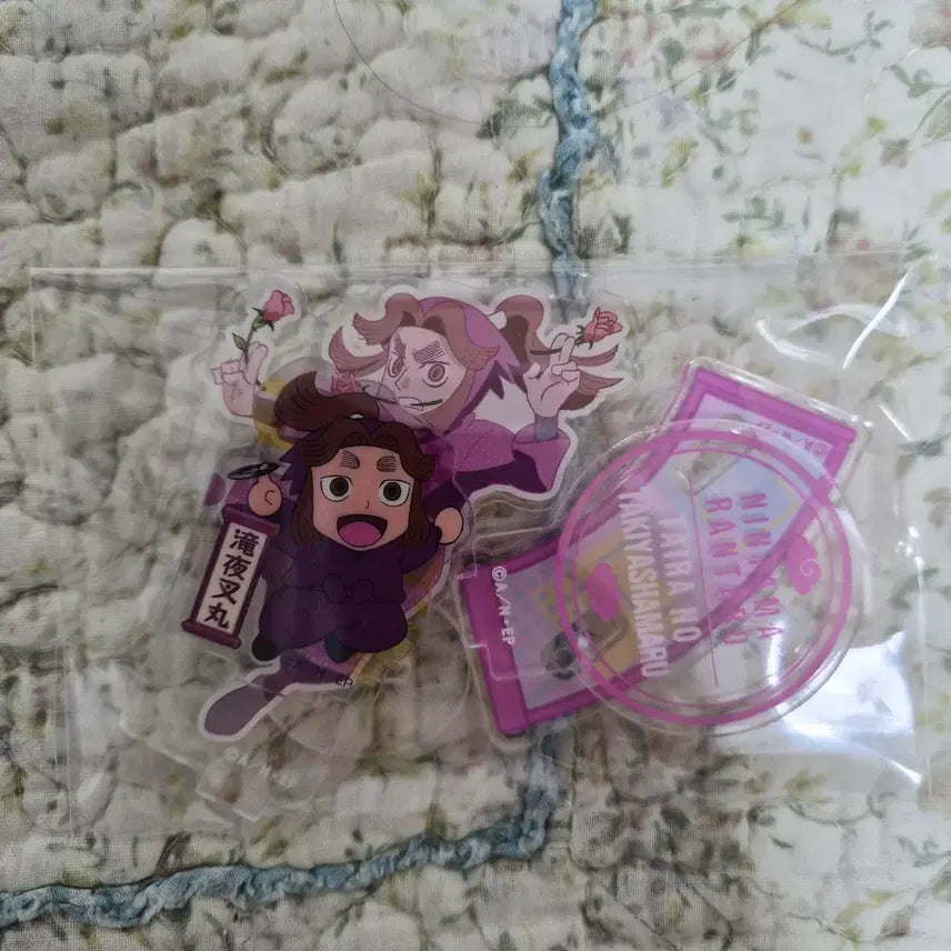 [BUNJANG] Nintama Rantaro Takiyashamaru Taki Acrylic Stand Set / 닌타마 타키야샤마루 아크릴 스탠드 세트