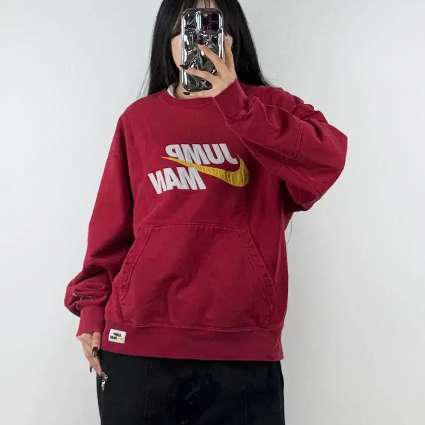 [BUNJANG] Nike Jordan Jumpman True Neck Sweatshirt XL / 조던 나이키 점프맨 트루넥 맨투맨 E43