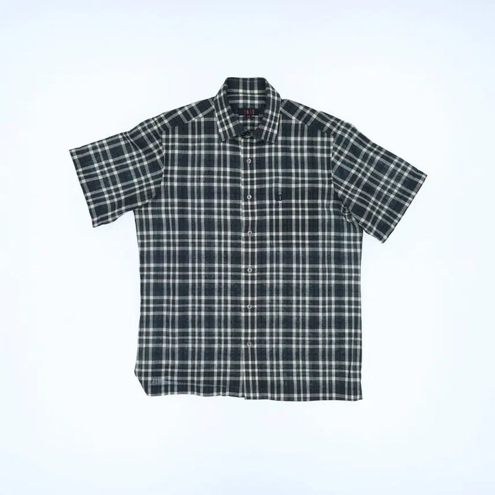 [BUNJANG] Daks Linen Short Sleeve Shirt / 100 닥스 린넨 반팔셔츠 0316H1