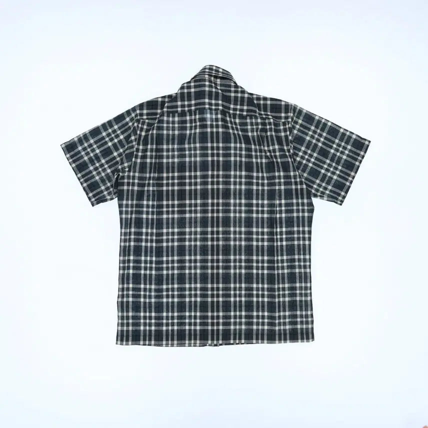 [BUNJANG] Daks Linen Short Sleeve Shirt / 100 닥스 린넨 반팔셔츠 0316H1