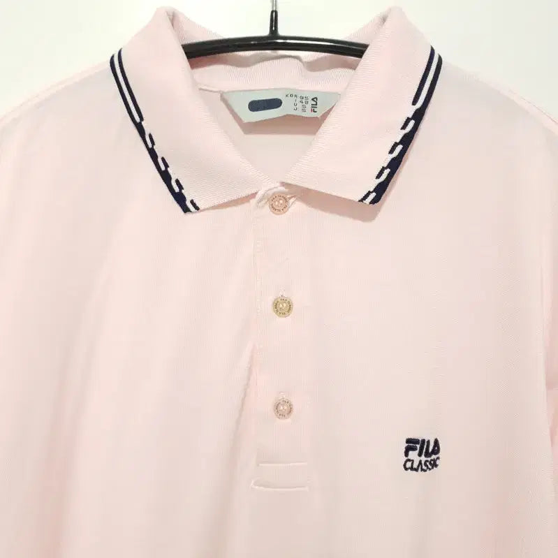[BUNJANG] Fila Classic Short Sleeve Polo Shirt 95 / 휠라 클래식 반팔 카라티 95