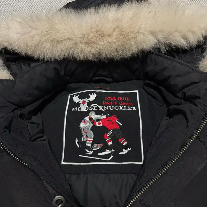 [BUNJANG] Moo Snukel Three Quarter Fur Hooded Padding Jacket / 무스너클 쓰리쿼터 퍼 후드 패딩 자켓