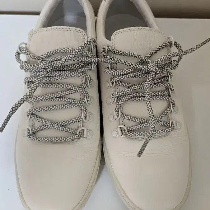 [BUNJANG] Timberland White Leather Sneakers Shoes Size 270 / 팀버랜드 화이트 가죽 스니커즈 운동화