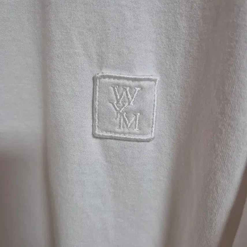 [BUNJANG] Wooyoungmi Paris Logo Embossed Short Sleeve T-Shirt / 우영미 파리 로고 엠보스드 반팔티 44