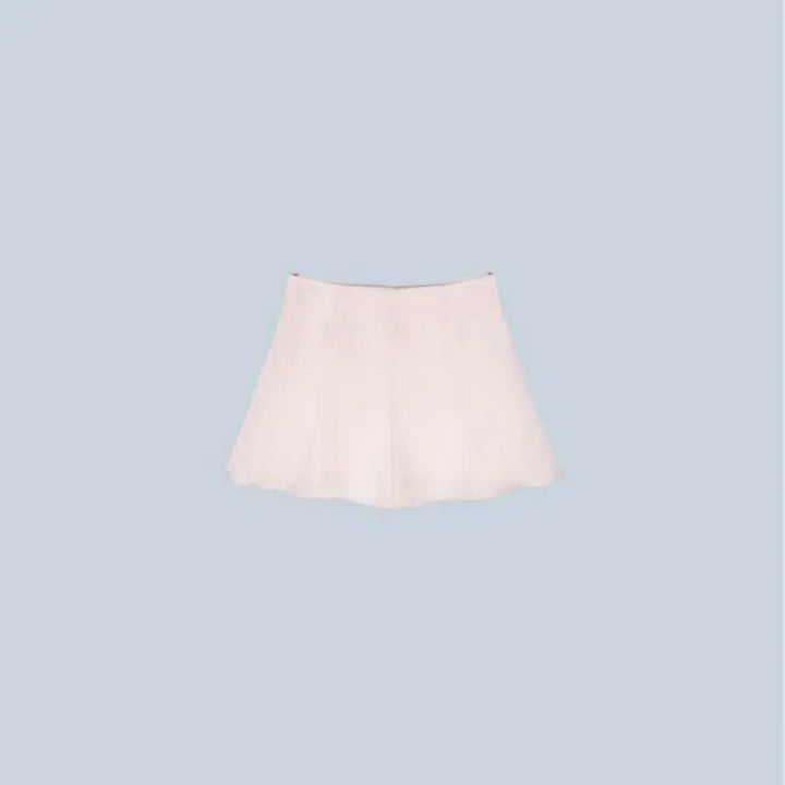 [BUNJANG] Rieette Meringue Mini Skirt Satin A-line Ivory/Pink S / riette 리에뜨 머랭 미니스커트 새틴 a라인 아이보리/핑크 s사이즈