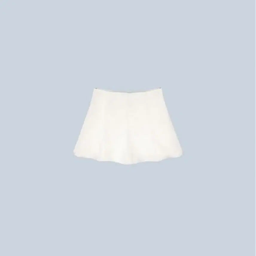 [BUNJANG] Rieette Meringue Mini Skirt Satin A-line Ivory/Pink S / riette 리에뜨 머랭 미니스커트 새틴 a라인 아이보리/핑크 s사이즈