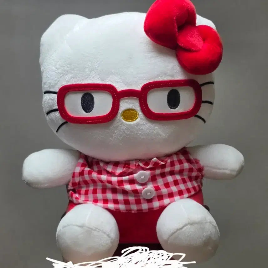 [BUNJANG] Sanrio Hello Kitty Nerd Plush Doll / 산리오 헬로키티 봉제인형 너드