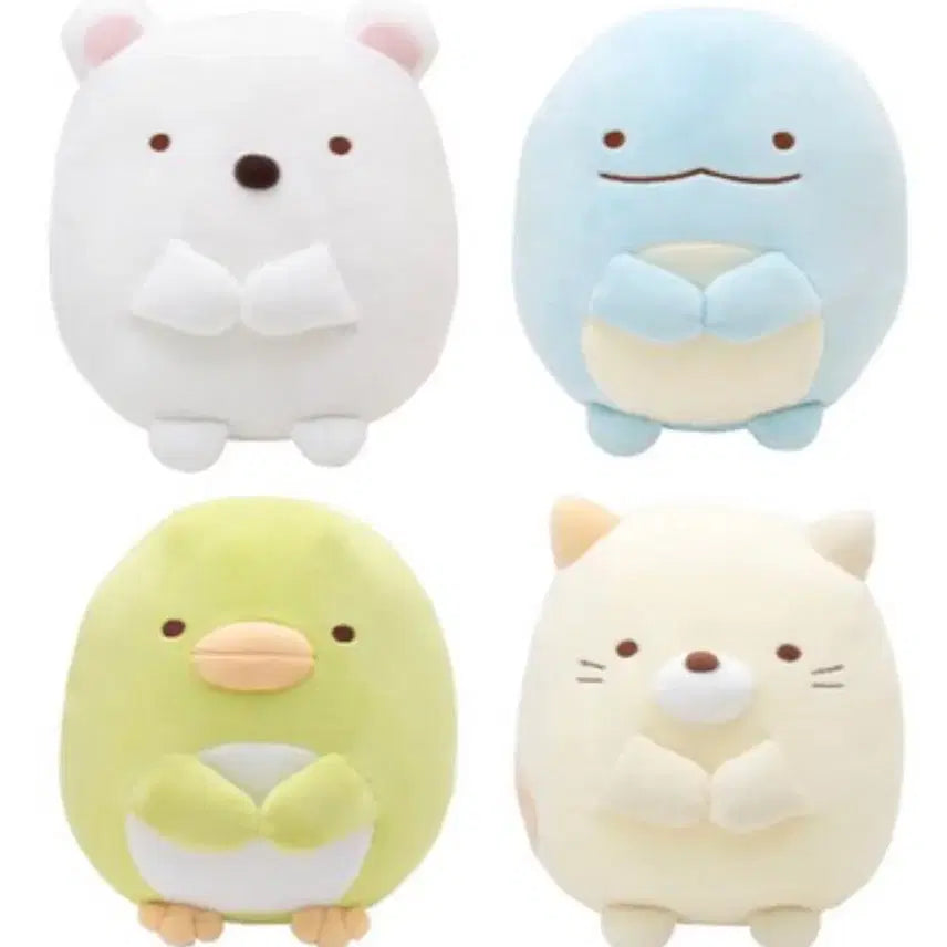 [BUNJANG] Sumikko Gurashi Neko Cat Mochi Plush 14cm / 스밋코구라시 네코 고양이 모찌 말랑말랑 인형 14cm