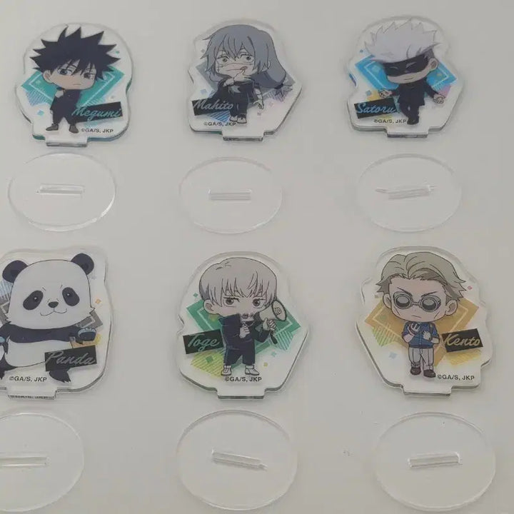 [BUNJANG] Jujutsu Kaisen Mini SD Acrylic Stand Set (6 Pieces) / 주술회전 미니 sd 아크릴 스탠드 6개 일괄