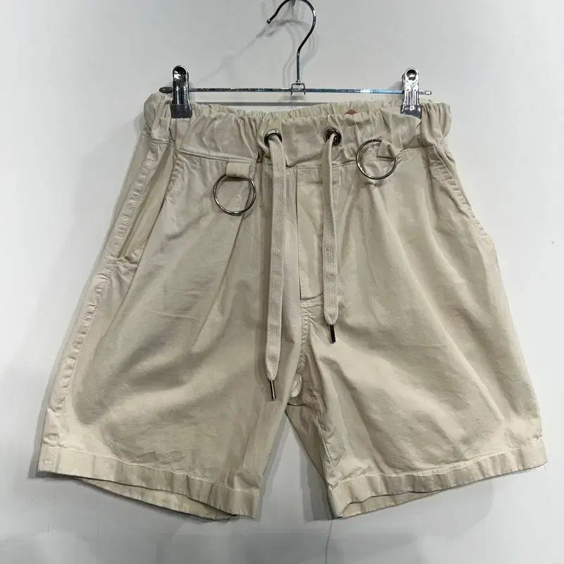 [BUNJANG] Grapist Banding Bermuda Shorts Ivory / 프리 그라피스트 만지 밴딩 버뮤다 팬츠 반바지 아이보리