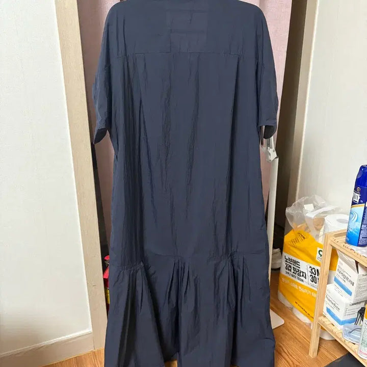 [BUNJANG] Kiena Short Sleeve Dress Navy / 키에나 반팔 원피스 free 네이비