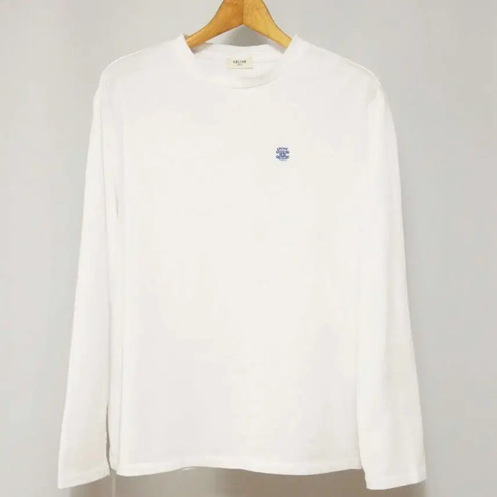 [BUNJANG] Celine White Round Neck T-Shirt Men&