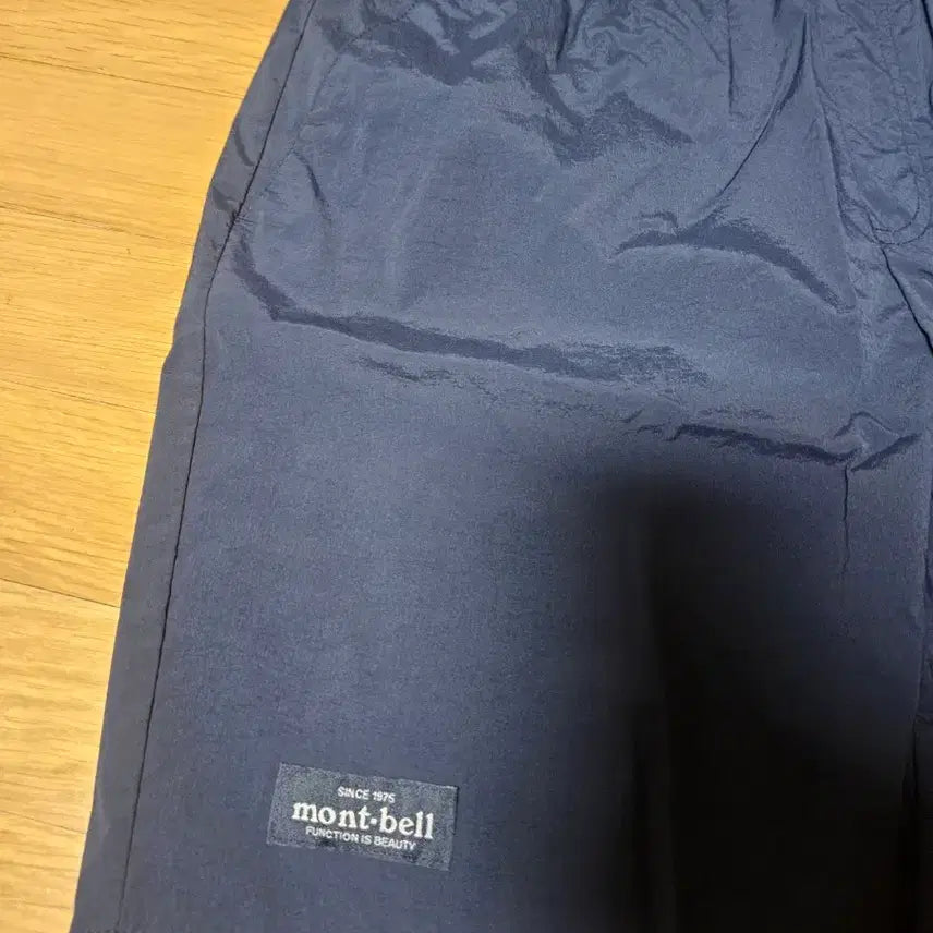 [BUNJANG] Montbell Short Sleeve T-Shirt and Shorts Set - Navy / 몽벨 반팔 티셔츠 + 반바지 세트 네이비