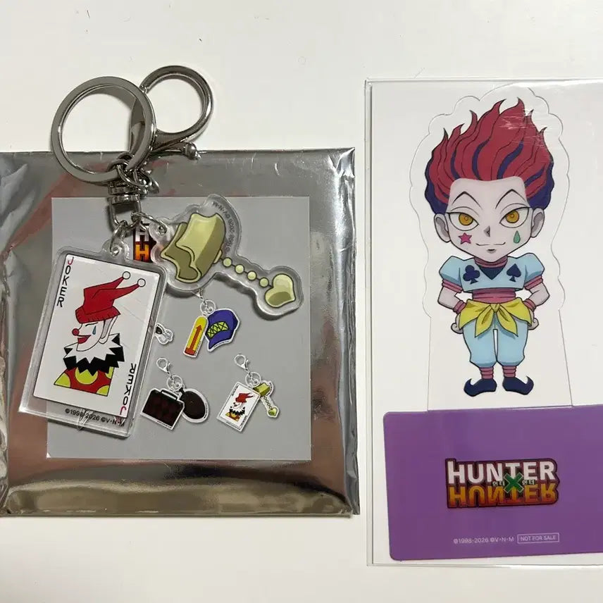 [BUNJANG] Hunter x Hunter Hisoka Acrylic Keyring Special Edition / 헌터x헌터 히소카 아크릴키링 특전