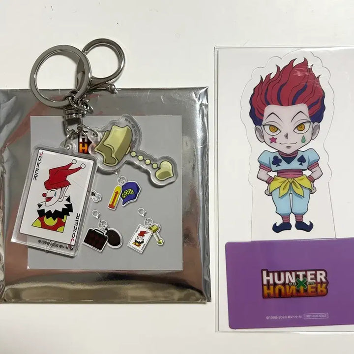 [BUNJANG] Hunter x Hunter Hisoka Acrylic Keyring Special Edition / 헌터x헌터 히소카 아크릴키링 특전