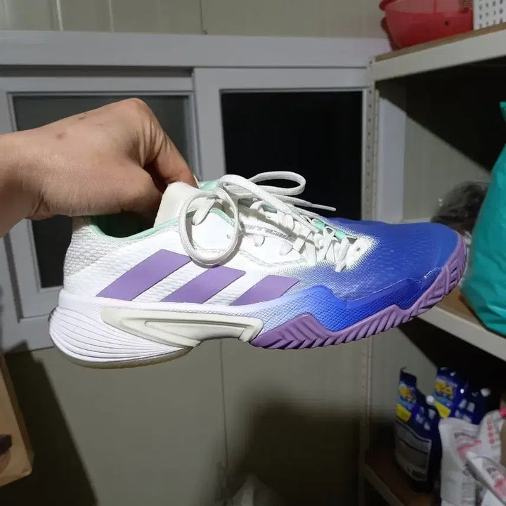 [BUNJANG] Adidas Barricade Tennis Shoes 240 / 아디다스 바리커이드 테니스화 240