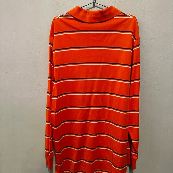 [BUNJANG] Polo Ralph Lauren Striped Long Sleeve Collared Shirt / 폴로랄프로렌 정품 스트라이프 긴팔카라티