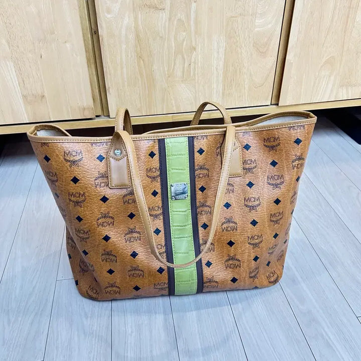 [BUNJANG] MCM Shopper Bag Brown Leather / MCM 쇼퍼백 브라운