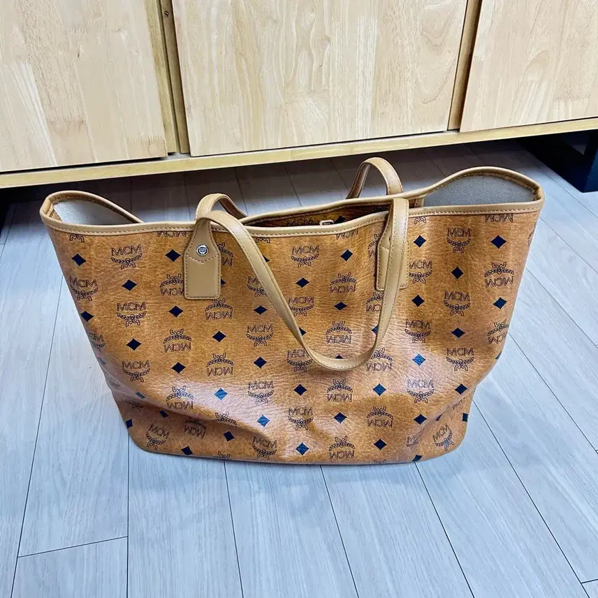 [BUNJANG] MCM Shopper Bag Brown Leather / MCM 쇼퍼백 브라운