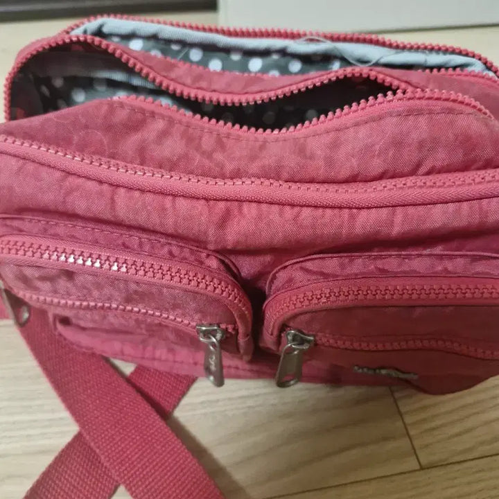 [BUNJANG] Kipling Pink Crossbody Bag / 키플링 핑크 크로스백