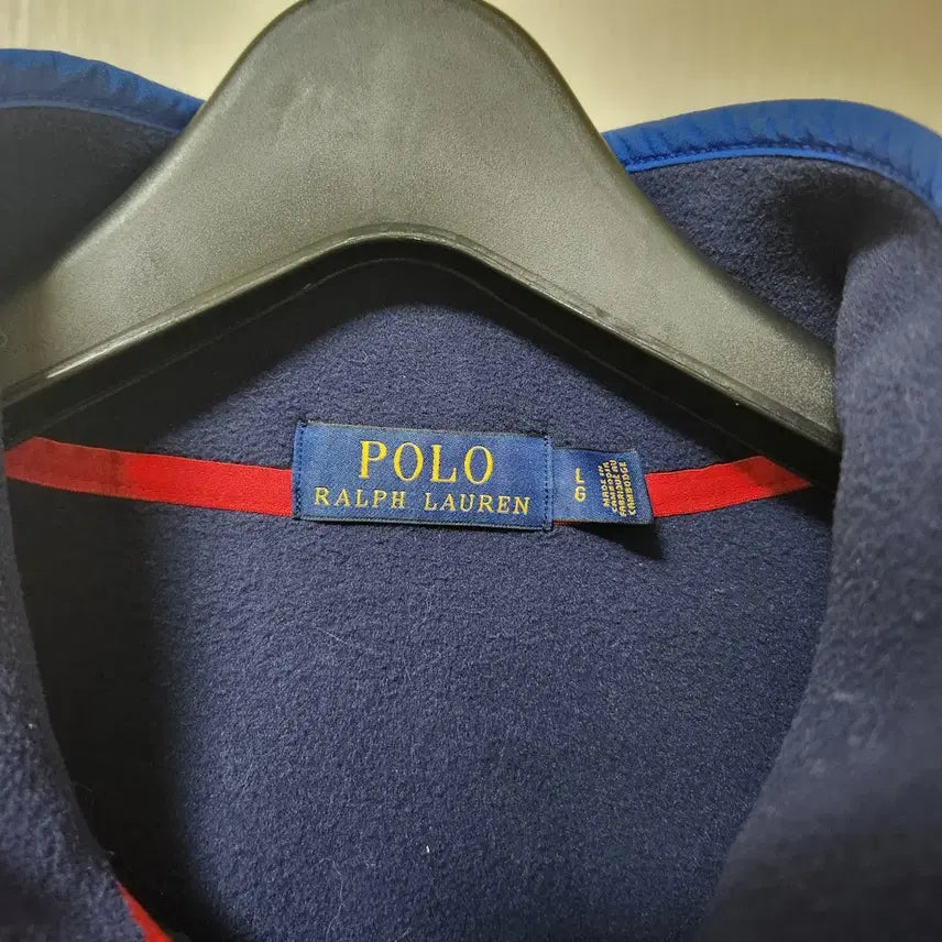 [BUNJANG] Polo Ralph Lauren Navy Fleece Mock Neck Pullover L / 폴로 랄프로렌 네이비 플리스 모크넥 풀오버 L