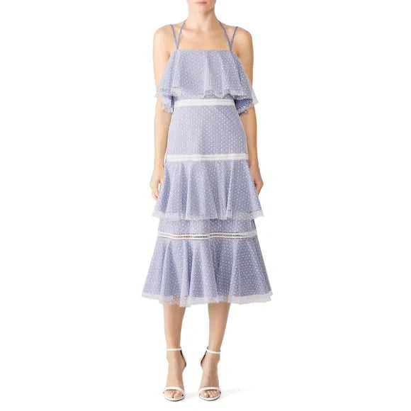 [BUNJANG] Prabal Gurung Tiered Maxi Dress / prabal gurung 프라발구룽 캉캉 드레스 원피스 6