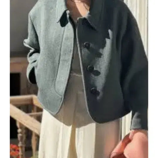 [BUNJANG] The Edge Wool Cropped Women&