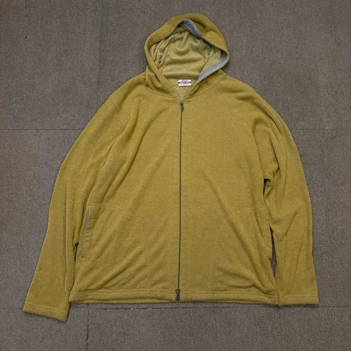 [BUNJANG] Beams Plus Terry Two-Way Hooded Zip-Up Jacket / beams plus 빔즈플러스 테리 투웨이 후드 집업