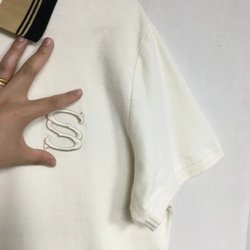 [BUNJANG] Sandro Homme PK Short Sleeve T-Shirt Size 105 / SANDRO 산드로 옴므 PK 반팔 티셔츠 105