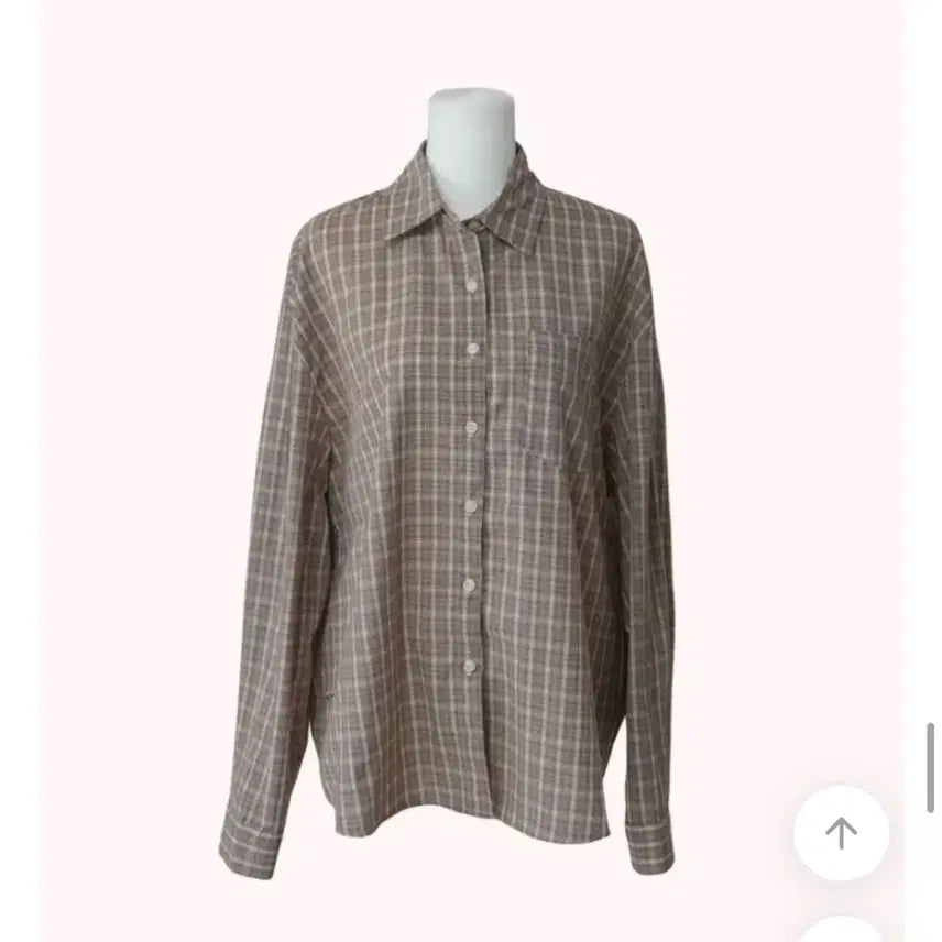 [BUNJANG] Ablley Oversized Check Shirt / 에이블리 오버핏 체크 셔츠