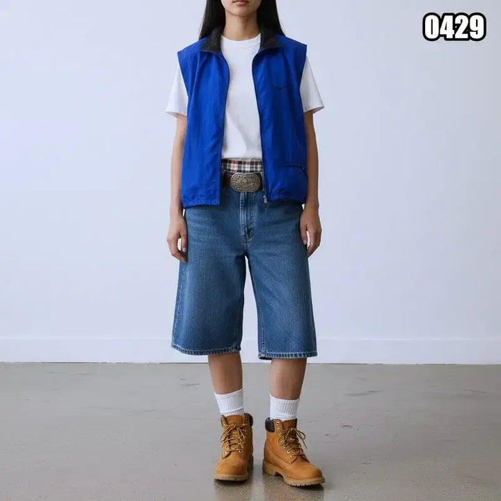 [BUNJANG] Nike Old School Windbreaker Vest XL / XL 나이키 올드스쿨 바람막이 조끼