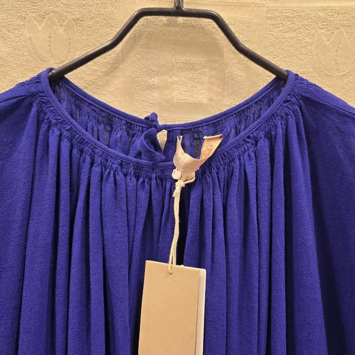 [BUNJANG] Vanessa Bruno Blue Mini Dress Free Size / 새상품) 바네사브루노 블루 미니 원피스 프리사이즈