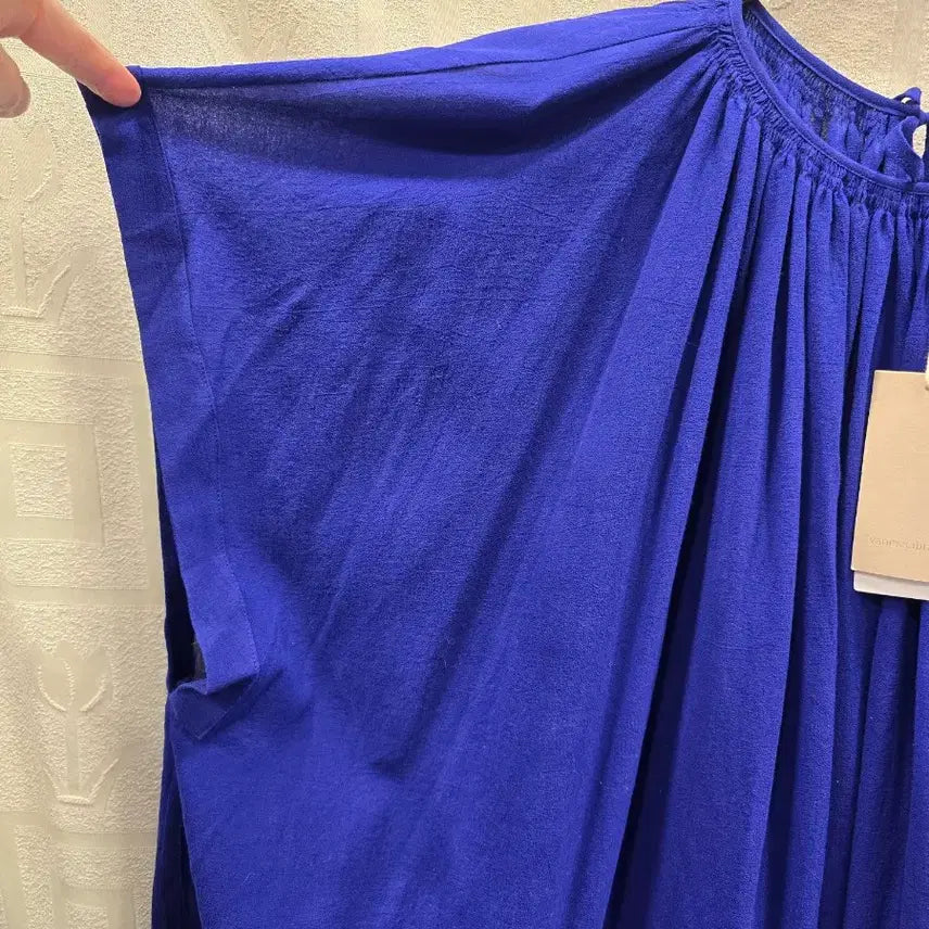 [BUNJANG] Vanessa Bruno Blue Mini Dress Free Size / 새상품) 바네사브루노 블루 미니 원피스 프리사이즈