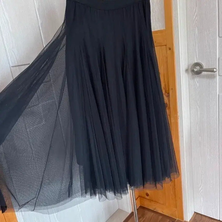 [BUNJANG] Black Long Tutu Skirt (Size 77-88) / 77~88 샤 스커트