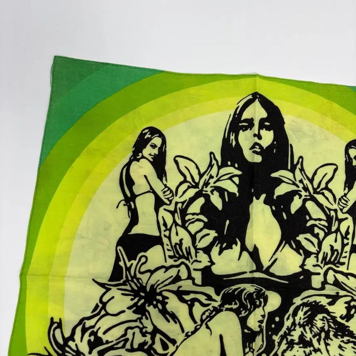 [BUNJANG] Hysteric Glamour Printed Scarf Bandana / 히스테릭글래머 프린팅 스카프 반다나 손수건