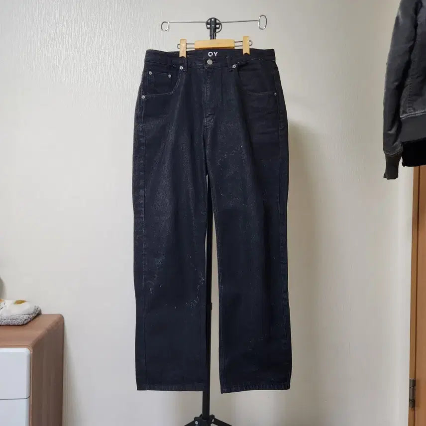 [BUNJANG] OY Denim Pants Black / 오와이 데님 팬츠 블랙 1