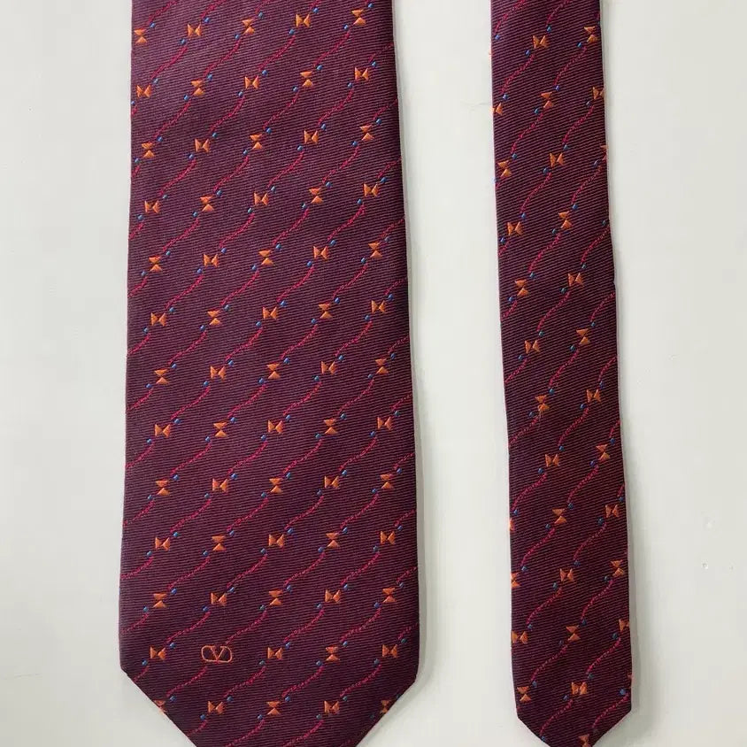 [BUNJANG] Valentino Silk Tie / 발렌티노 넥타이