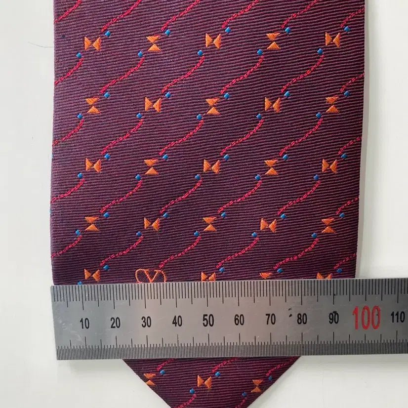 [BUNJANG] Valentino Silk Tie / 발렌티노 넥타이