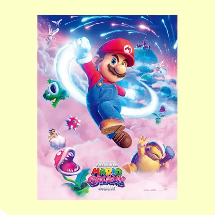 [BUNJANG] Super Mario Galaxy Art Card / 슈퍼 마리오 갤럭시 아트카드