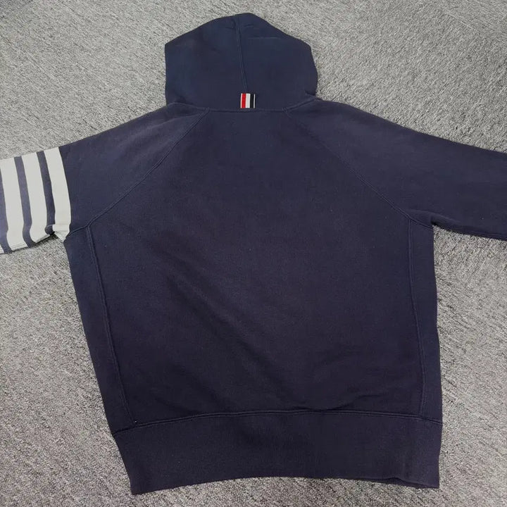 [BUNJANG] Thom Browne 4-Bar Hoodie Zip-Up Navy Size 2 / [정품/S+급] 톰브라운 4바 후드집업 네이비