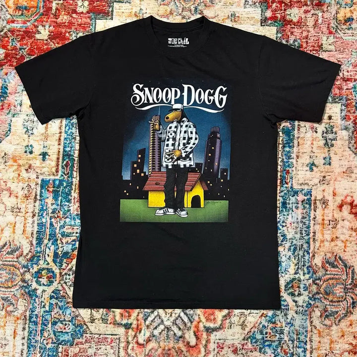 [BUNJANG] Joe Cool x Snoop Dogg Collaboration Graphic T-Shirt / [L] joe cool 스눕독 프린팅 반팔