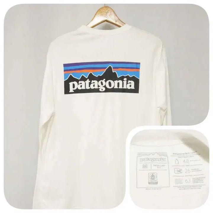 [BUNJANG] Patagonia White Long Sleeve Men&