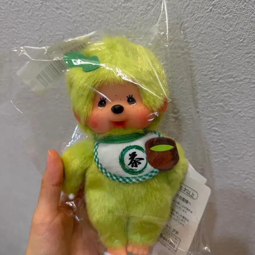 [BUNJANG] Monchhichi Green Tea Matcha Doll (Sealed) / 녹차 말차 몬치치 인형 미개봉 새상품