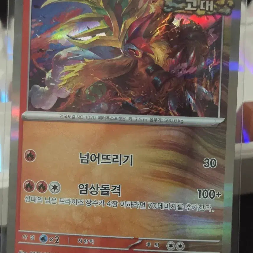 [BUNJANG] Pokemon Card: Fiery Shot / 포켓몬카드 꿰뚫는화염